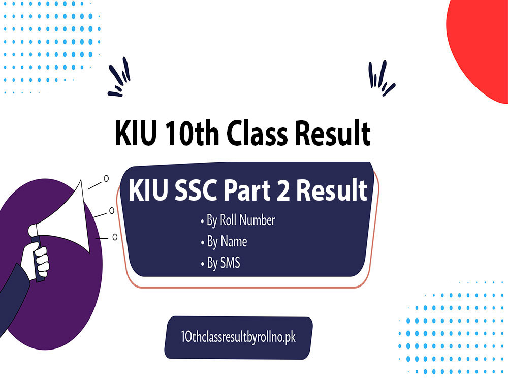 KIU SSC Part 2 Result